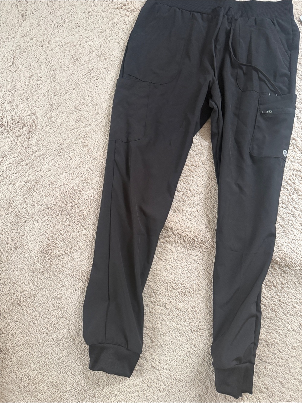 RBX Black Women’s Jogger Pants with Drawstring Waist